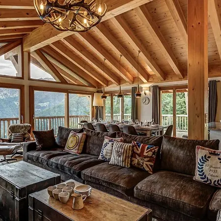 Chalé Chalet Cotrina 14p Jacuzzi/sauna *